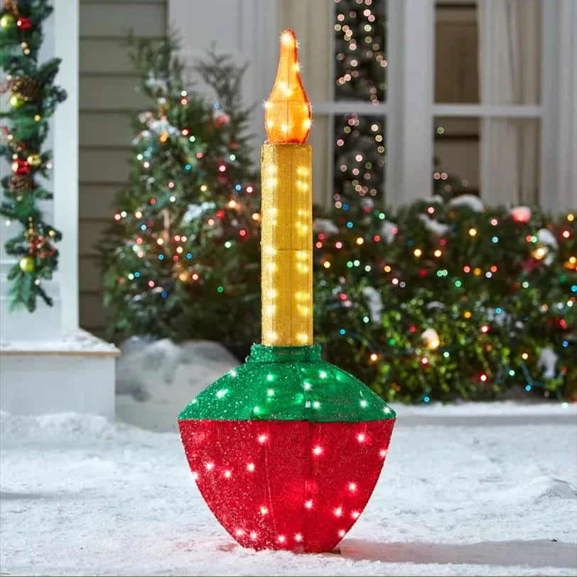 Luz Cintilante Bolha de Natal com 115 LEDs – 127 cm - Imagem 2