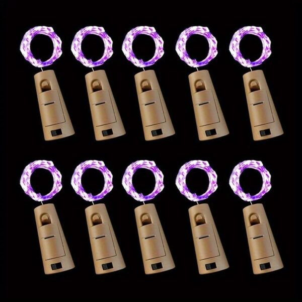 Luzes de garrafa de LED Natalina - Imagem 16