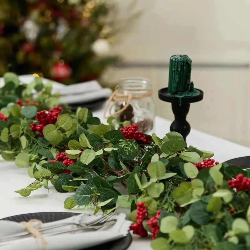 Festão de Natal Realista Decorado - Imagem 4