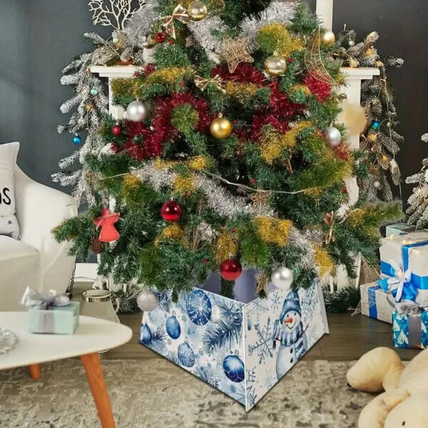 Saia Árvore de Natal Base PVC Encaixe 55x42x25cm - Imagem 3