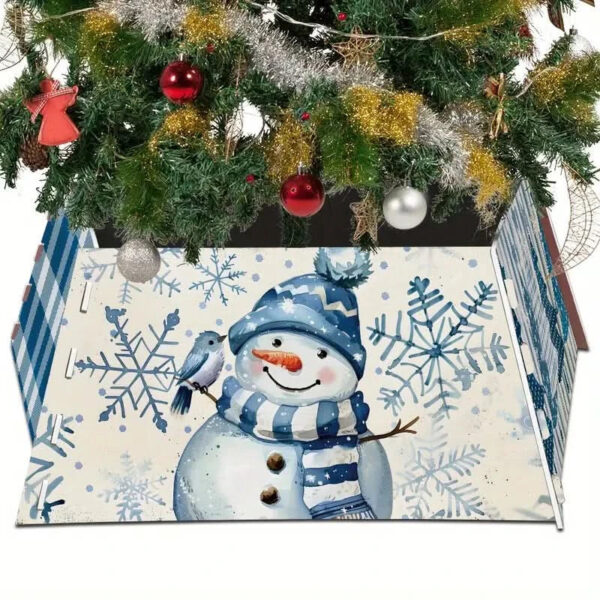 Saia Árvore de Natal Base PVC Encaixe 55x42x25cm - Imagem 2