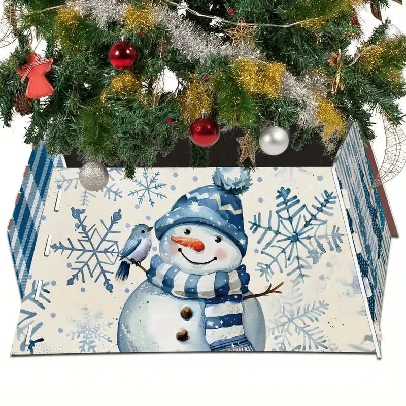 Saia Árvore de Natal Base PVC Encaixe 55x42x25cm - Imagem 2