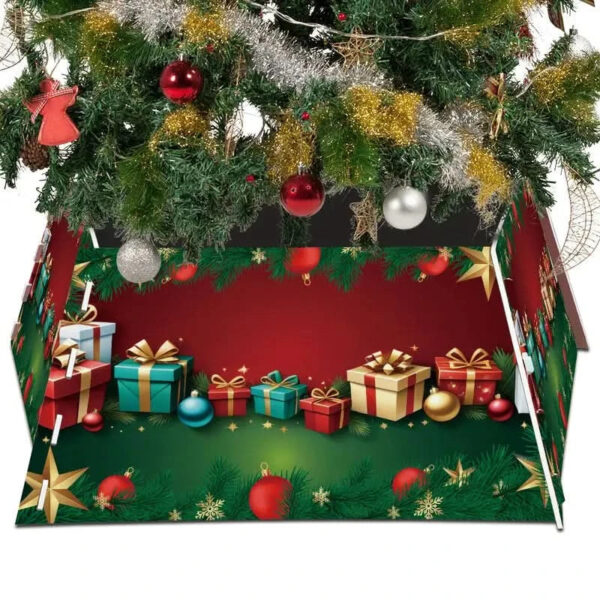 Saia Árvore de Natal Base PVC Encaixe 55x42x25cm - Imagem 2