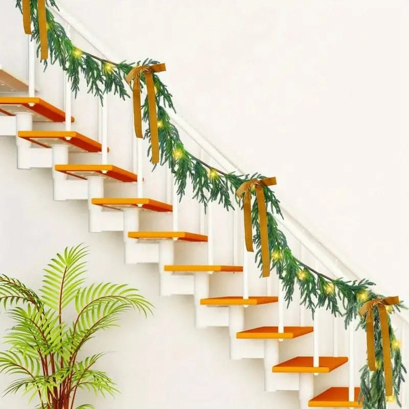 Festão de Natal Realista com Led - Imagem 7