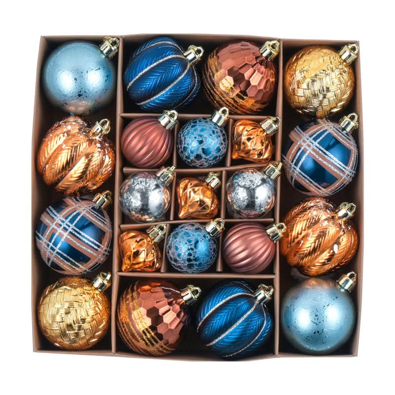 Kit Bolas Natalinas Decoração para Natal 21 Peças - Imagem 9