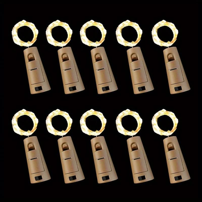 Luzes de garrafa de LED Natalina - Imagem 11