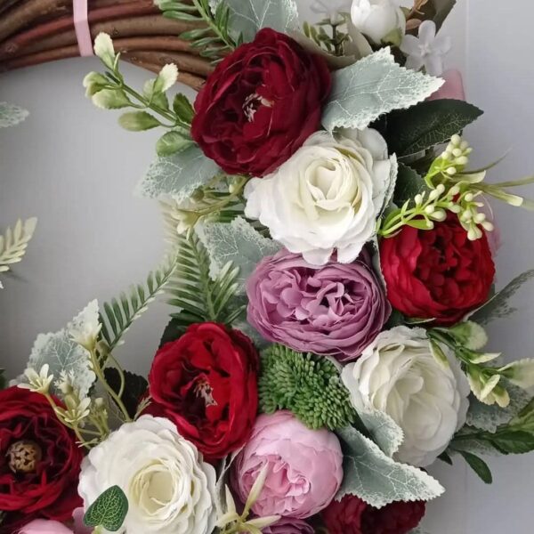 Guirlanda Decoração Natalina Simples 50CM - Imagem 3