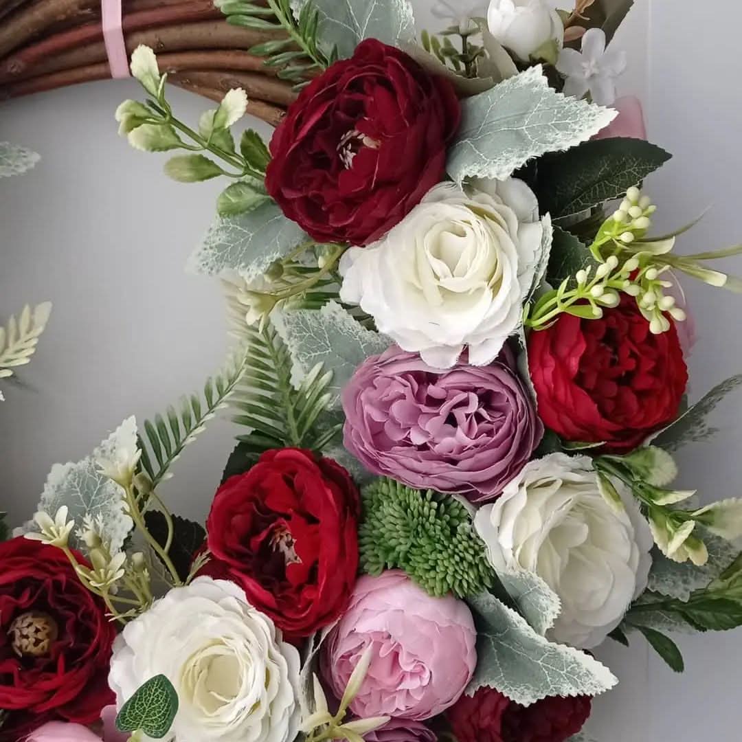 Guirlanda Decoração Natalina Simples 50CM - Imagem 3