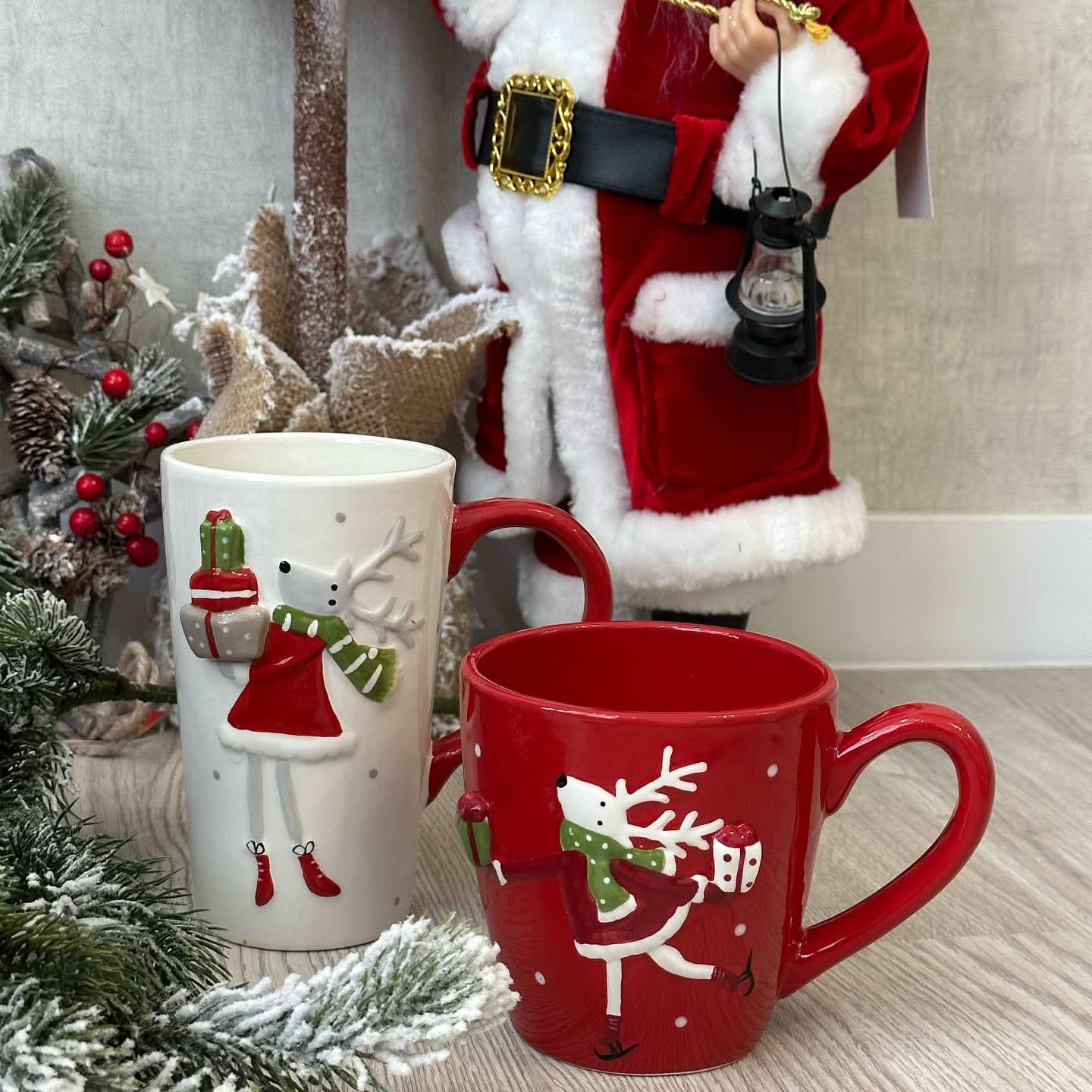 Conjunto de Porcelana  Natalino com 5 Peças - Imagem 2