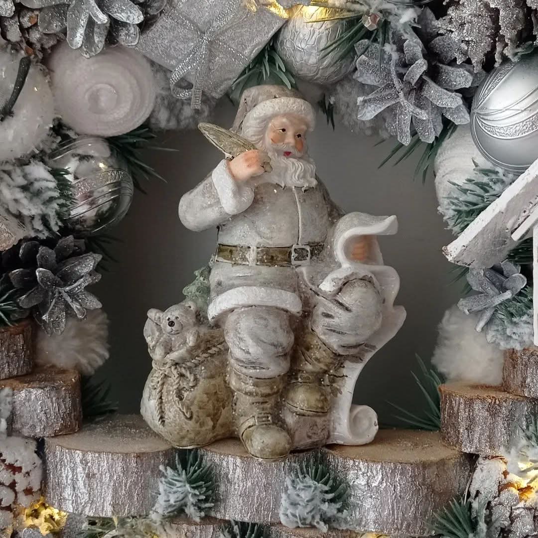 Guirlanda Decoração Natalina Luxo com Led 55CM - Imagem 2