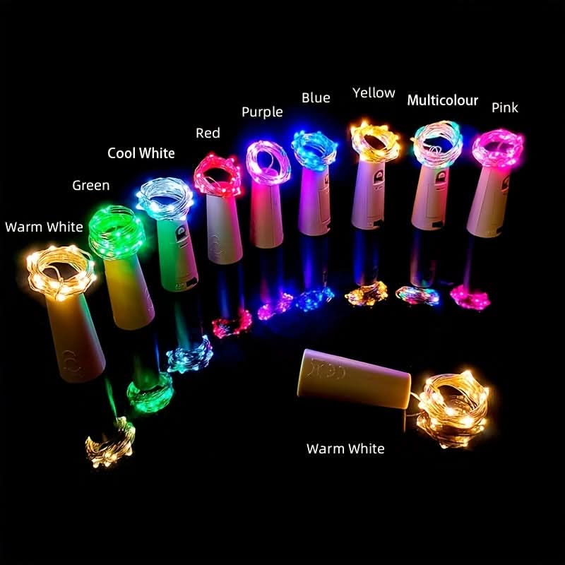 Luzes de garrafa de LED Natalina - Imagem 7
