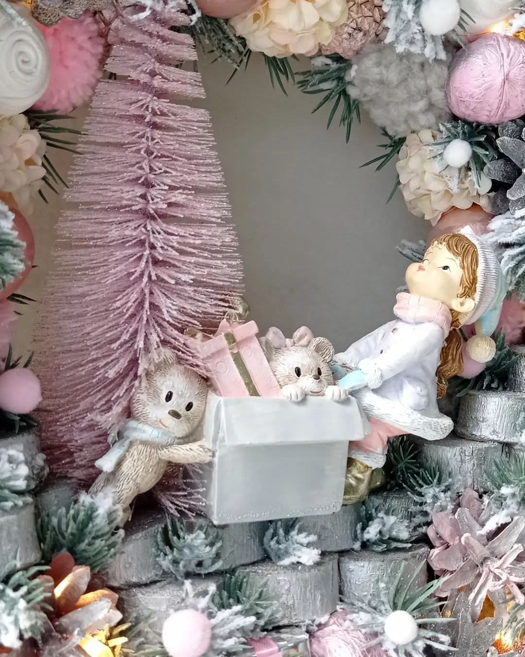 Guirlanda Decoração Natalina Luxo 65CM - Imagem 2