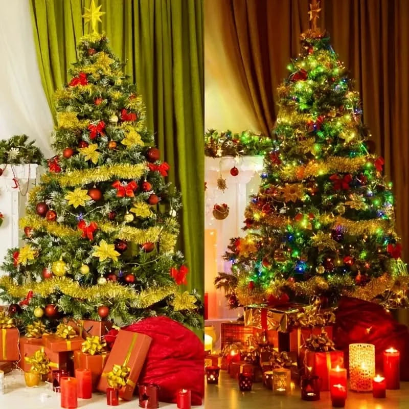 Festão de Natal Dourado - Imagem 2