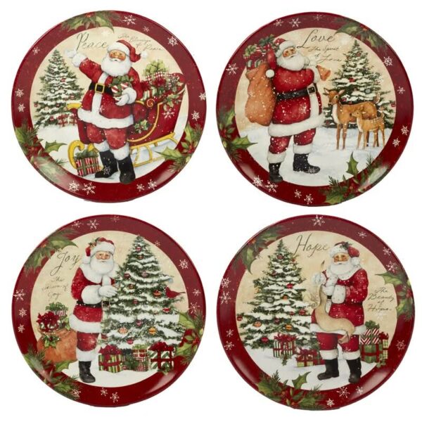 Conjunto de Louça de Natal Holiday Wishes – 16 Peças - Imagem 7