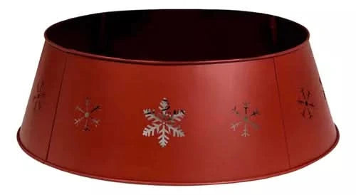Saia Decorativa Natalina Natal Árvore De Natal Base Ferro 70x60x25 - Imagem 2