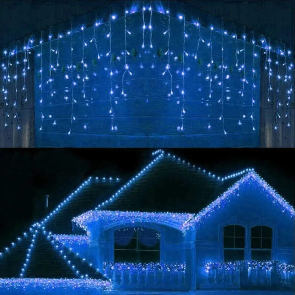 Cortina de Luzes LED Natalinas – Encanto e Magia para sua Casa - Imagem 25