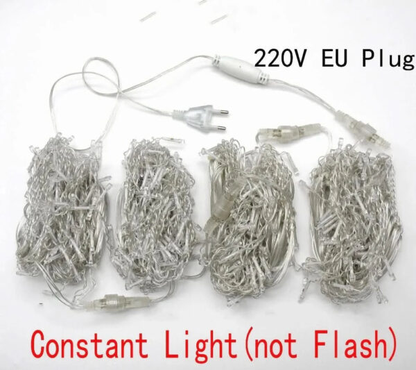 Cortina de Luzes LED Natalinas – Encanto e Magia para sua Casa - Imagem 17