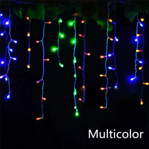 Cortina de Luzes LED Natalinas – Encanto e Magia para sua Casa - Imagem 10