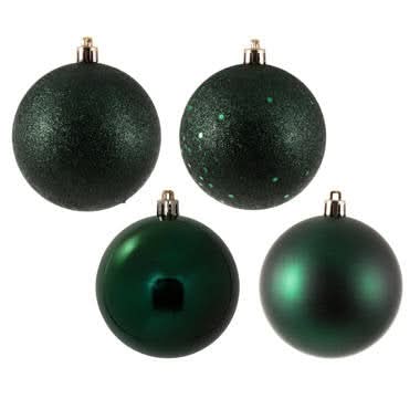Kit Bolas Natalinas Decoração para Natal 50 Peças - Imagem 3