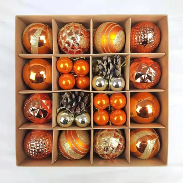 Kit Bolas Natalinas Decoração para Natal 42 Peças - Imagem 4