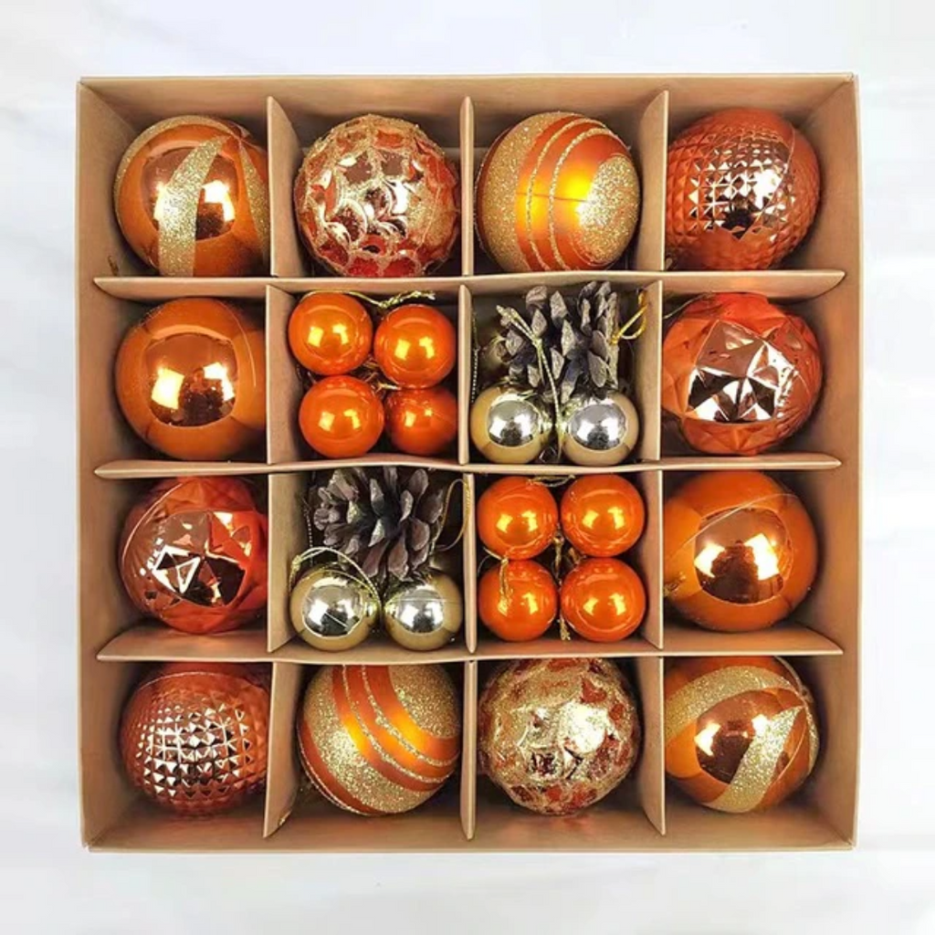 Kit Bolas Natalinas Decoração para Natal 42 Peças - Imagem 4