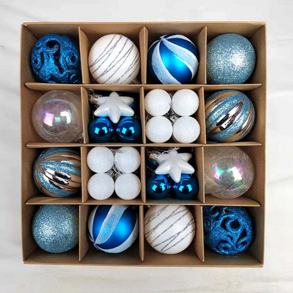 Kit Bolas Natalinas Decoração para Natal 42 Peças - Imagem 8