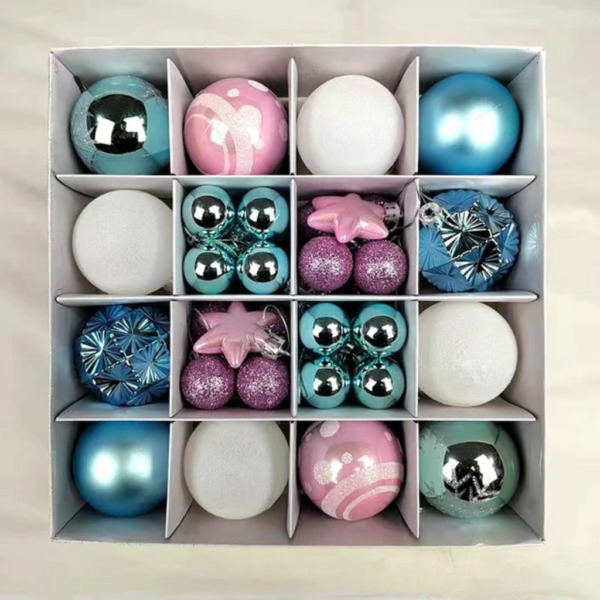Kit Bolas Natalinas Decoração para Natal 42 Peças - Imagem 10