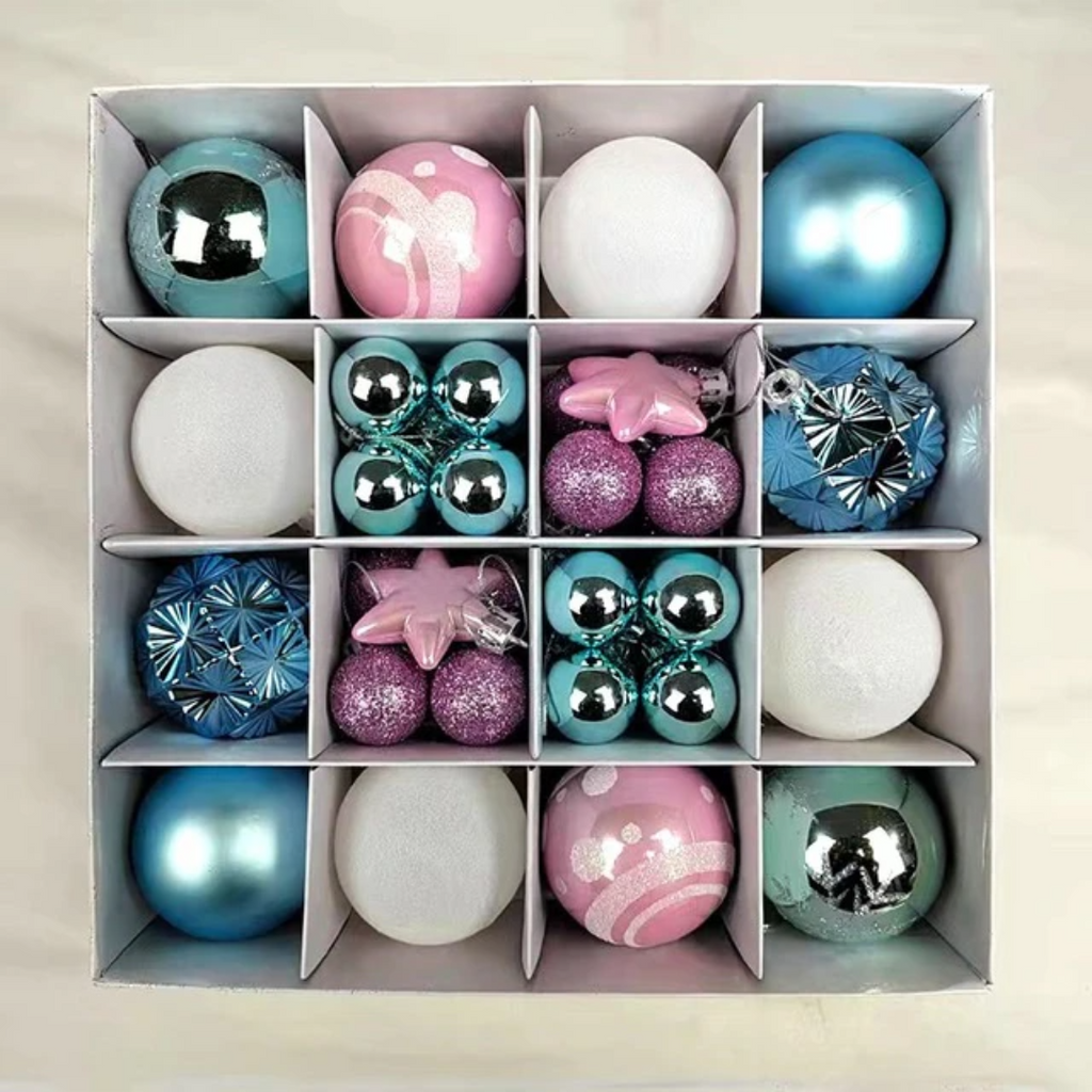 Kit Bolas Natalinas Decoração para Natal 42 Peças - Imagem 10