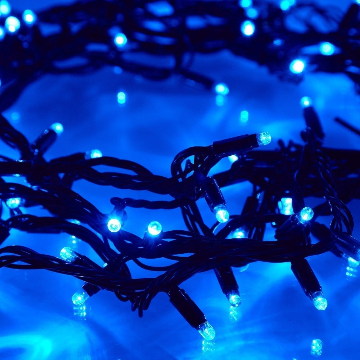 200 Luzes de Natal LED Azuis - Imagem 2