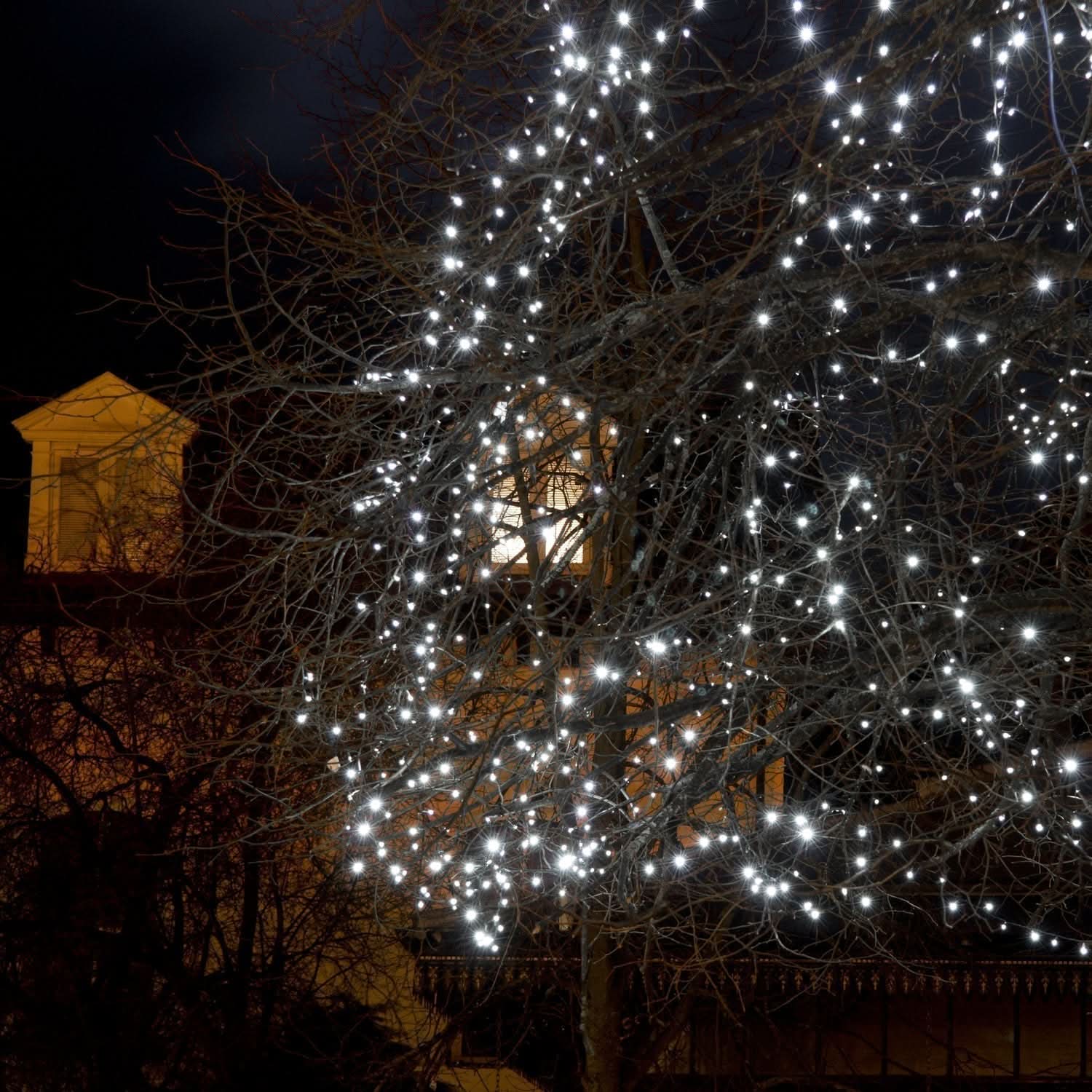 200 Luzes de Natal LED Brancas - Imagem 7