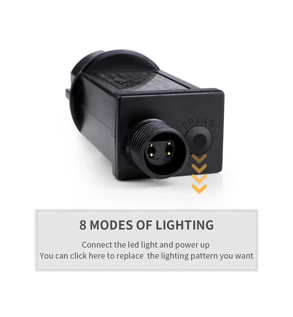 Luzes de Natal LED Impermeáveis - Encanto e Magia - Imagem 9