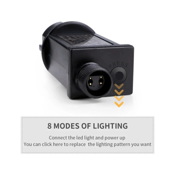 Luzes de Natal LED Impermeáveis - Encanto e Magia - Imagem 3