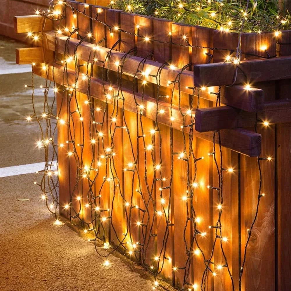 Luzes de Fada LED Impermeáveis - Magia Natalina com Controle Remoto - Imagem 7