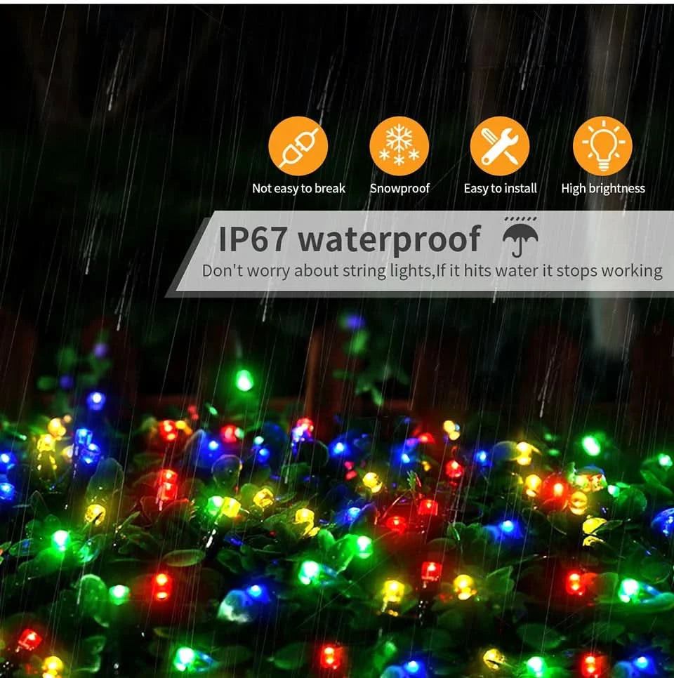 Luzes de Natal LED Impermeáveis - Encanto e Magia - Imagem 11