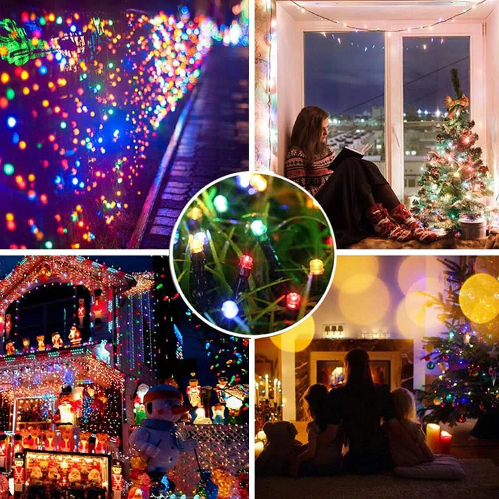 Luzes de Fadas Natalinas IP65 - Encanto e Magia em 50m - Imagem 6