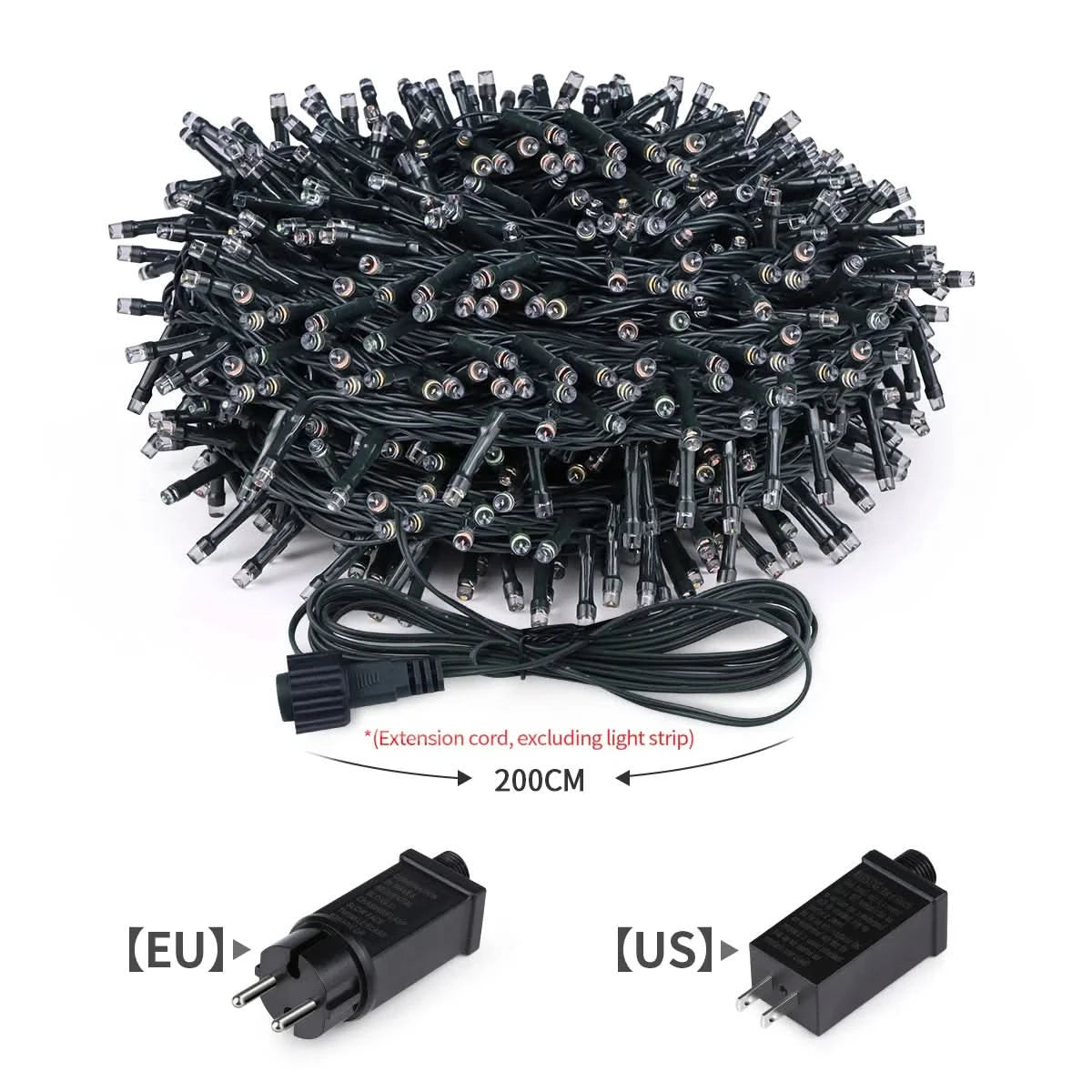 Luzes de Natal LED Impermeáveis - Encanto e Magia - Imagem 2