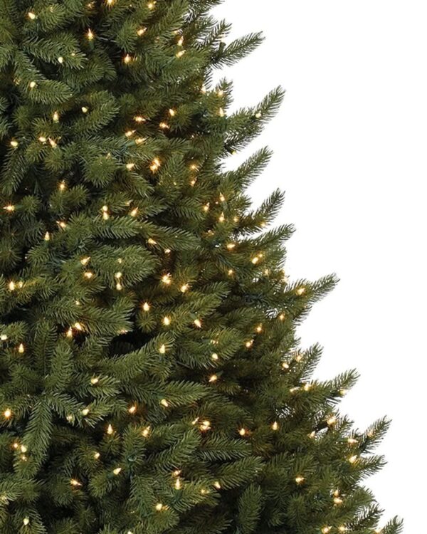 Árvore de Natal Vermont White Spruce com Galhos Articulados, Suporte Metálico e Micro LEDs Embutidos - Imagem 2