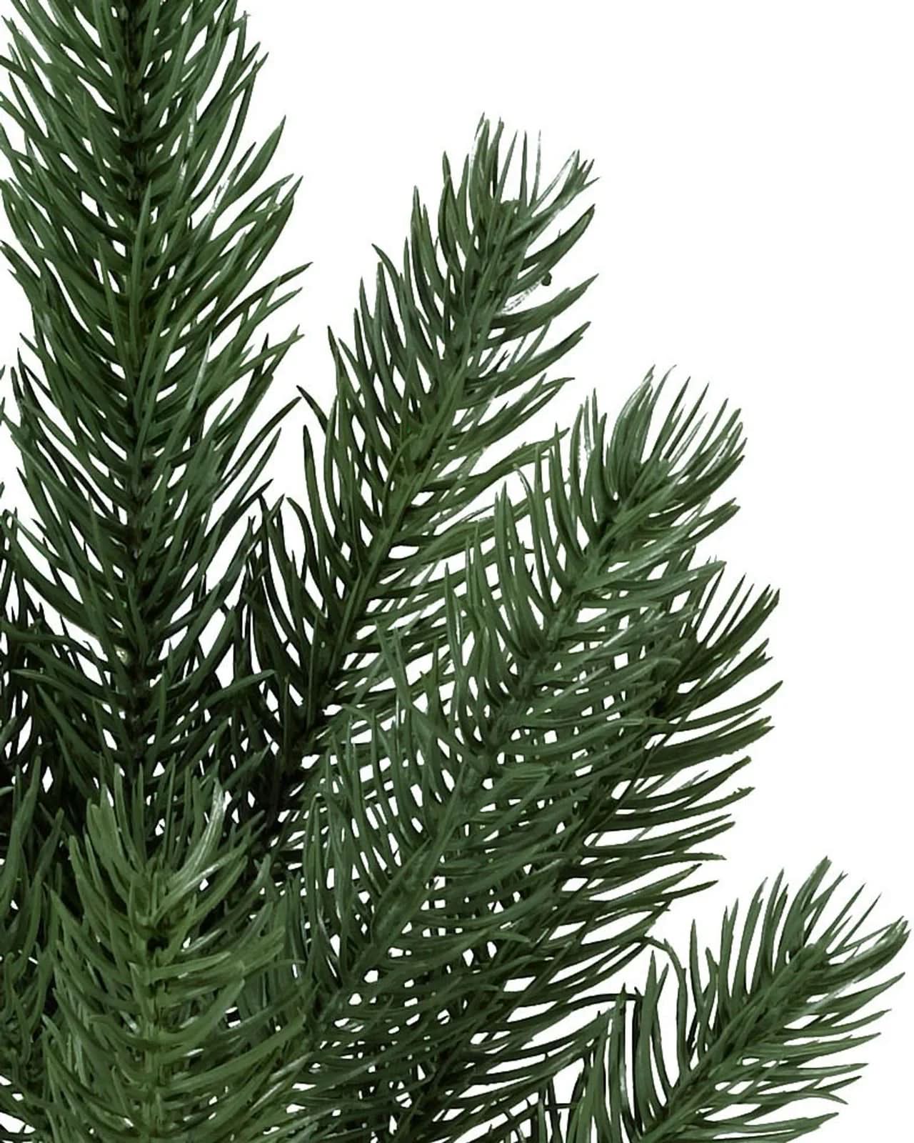 Árvore de Natal Fir com Galhos Articulados, Suporte Metálico e Micro LEDs Coloridos Embutidos - Imagem 3