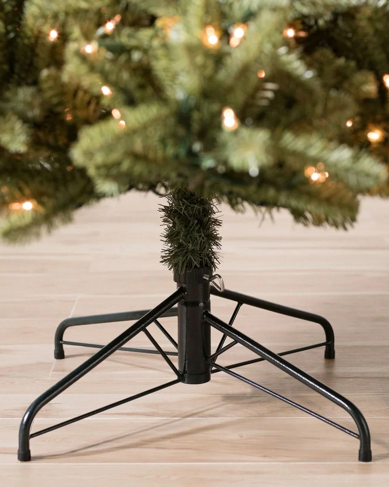 Árvore de Natal Classic Blue Spruce com Galhos Articulados, Suporte Metálico e Micro LEDs Embutidos - Imagem 5