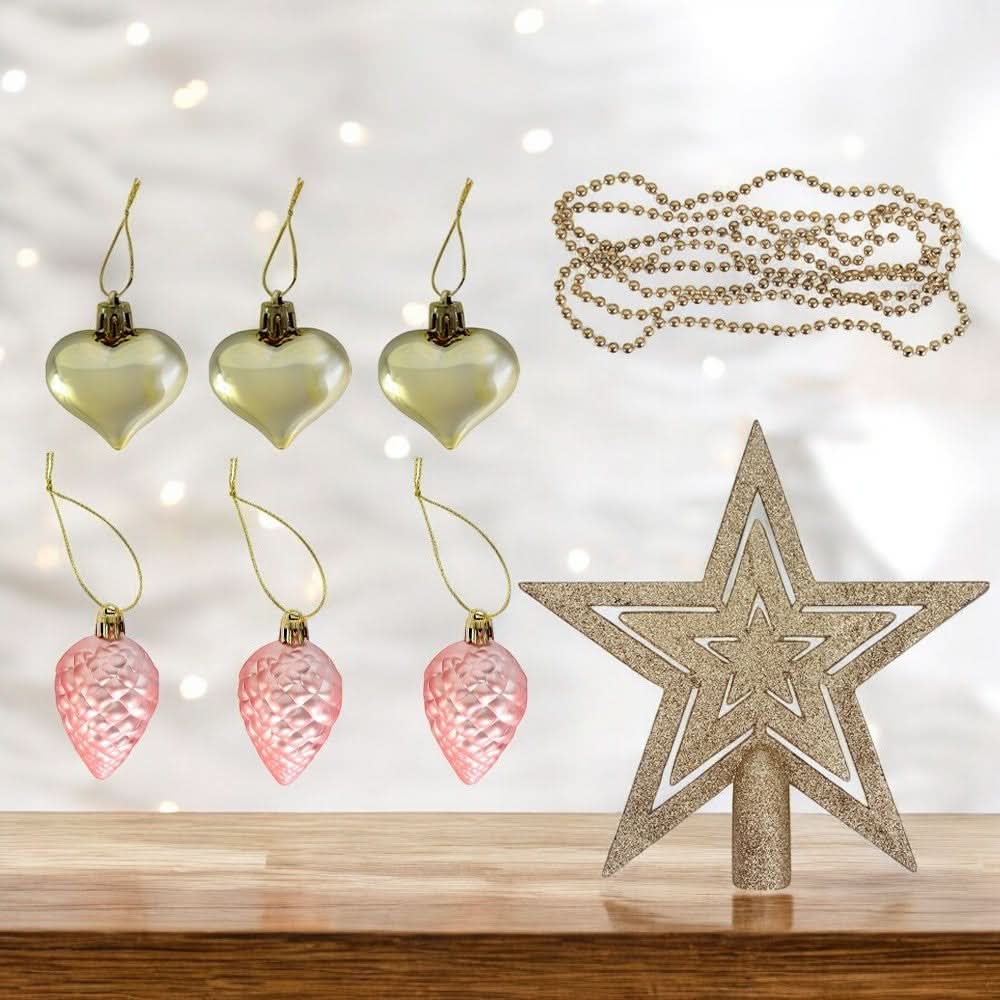 Kit 38 Peças Conjunto de Enfeites Decorativo - Imagem 3
