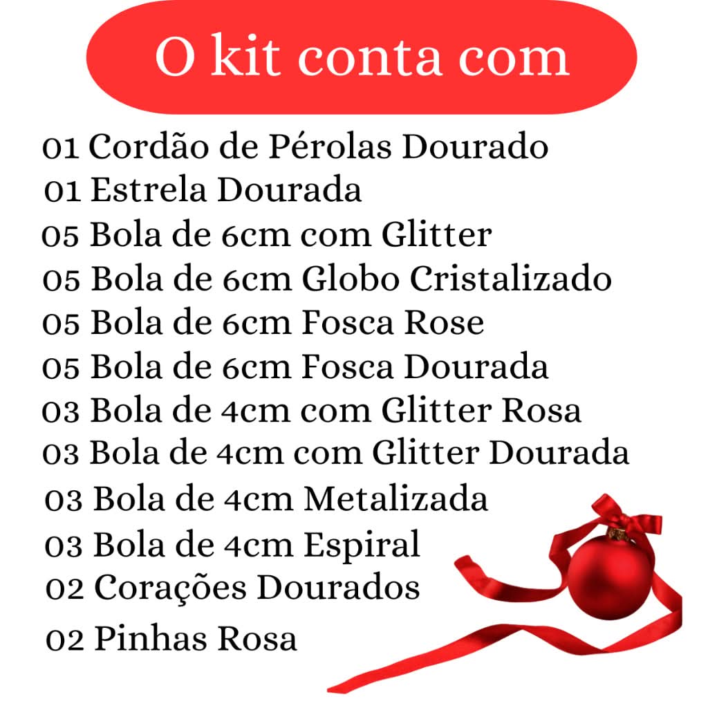 Kit 38 Peças Conjunto de Enfeites Decorativo - Imagem 8