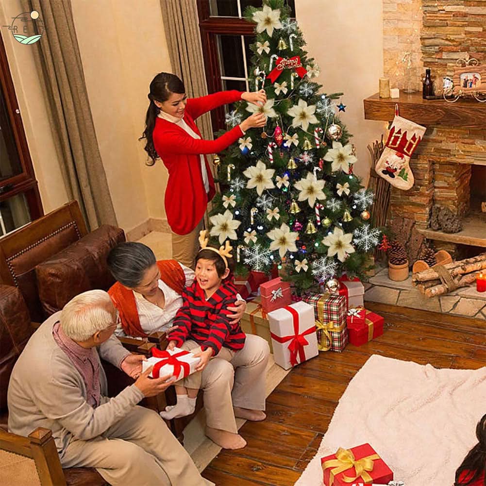 Kit 120 Enfeites De Natal para Decoração árvore - Imagem 7