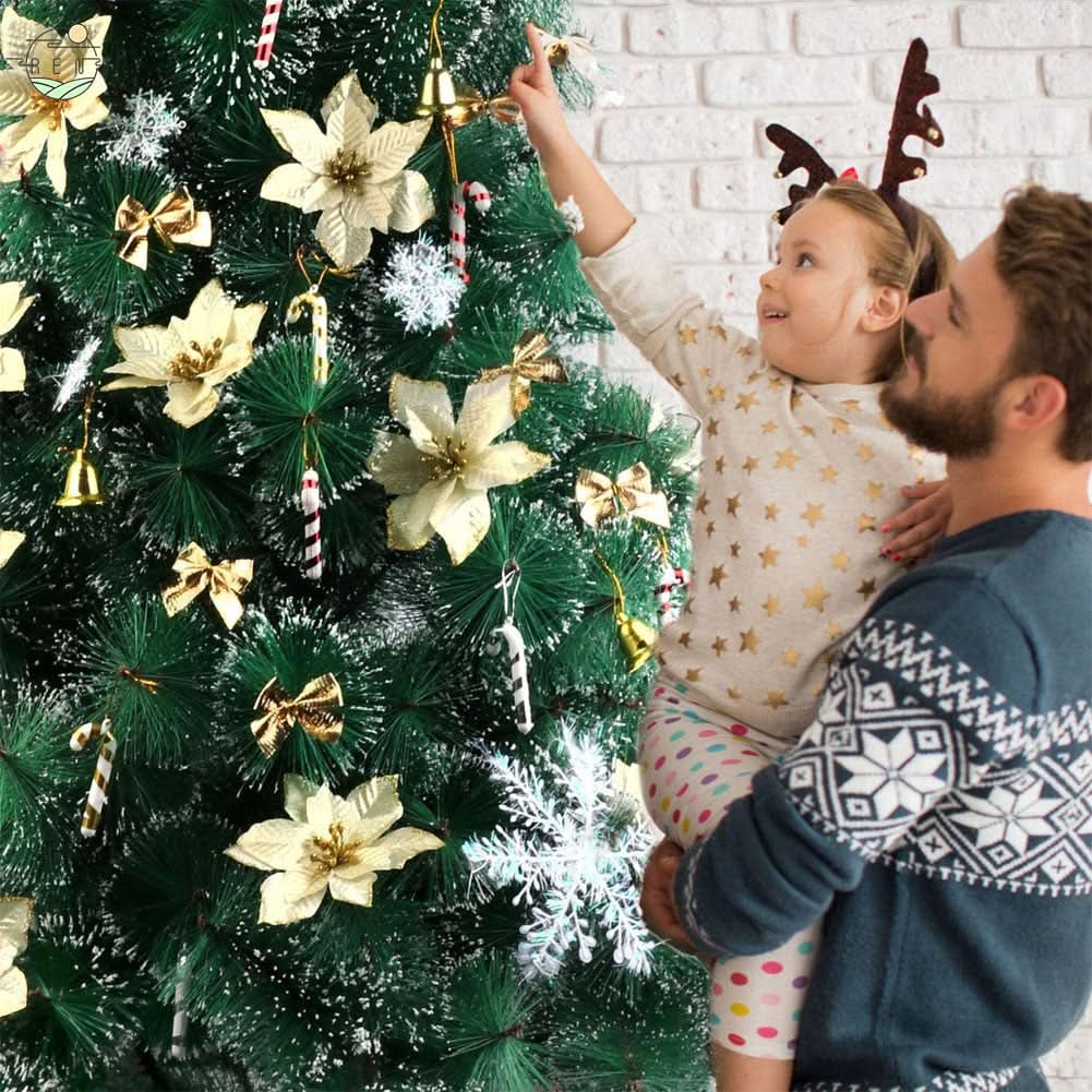 Kit 120 Enfeites De Natal para Decoração árvore - Imagem 5