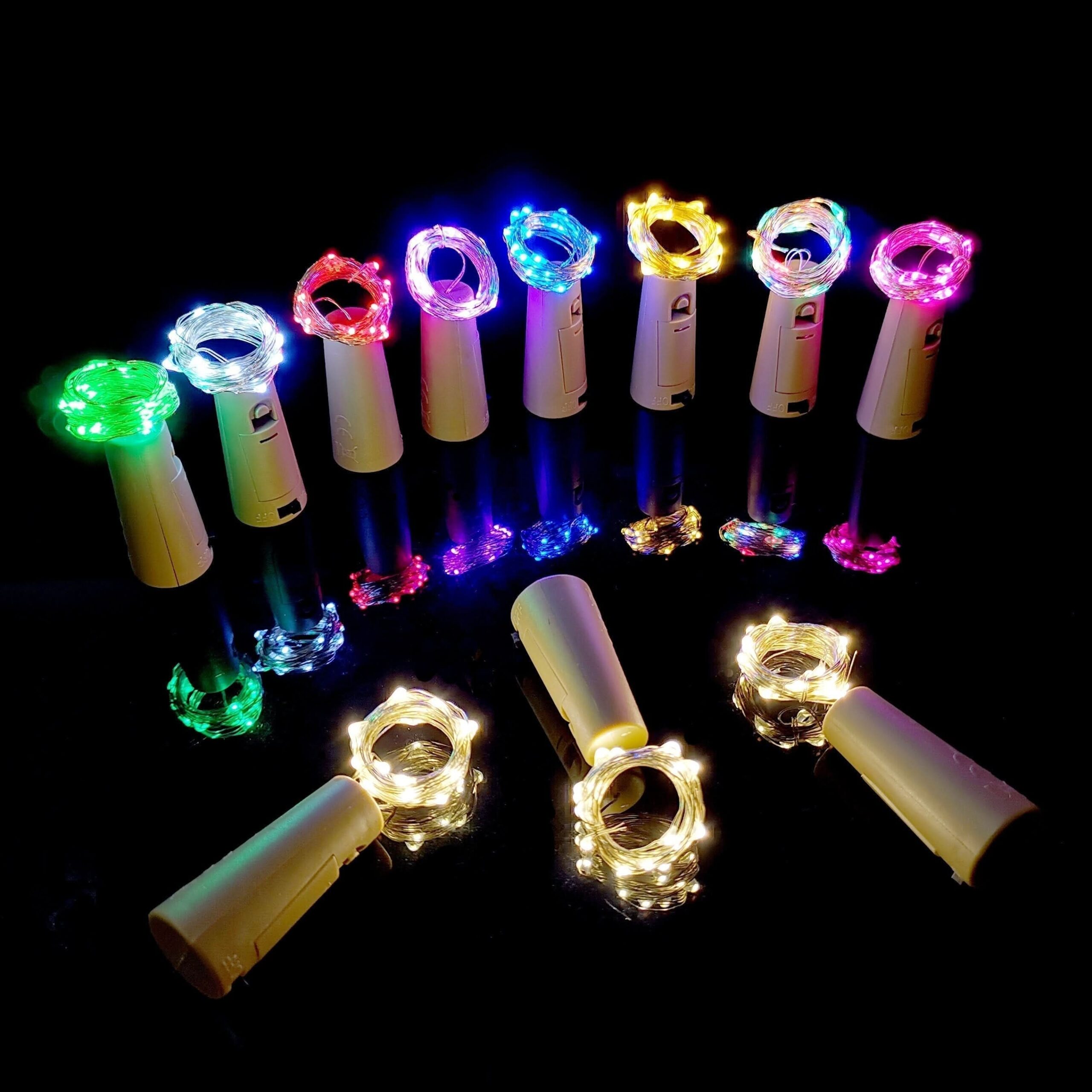 Luzes de garrafa de LED Natalina - Imagem 6