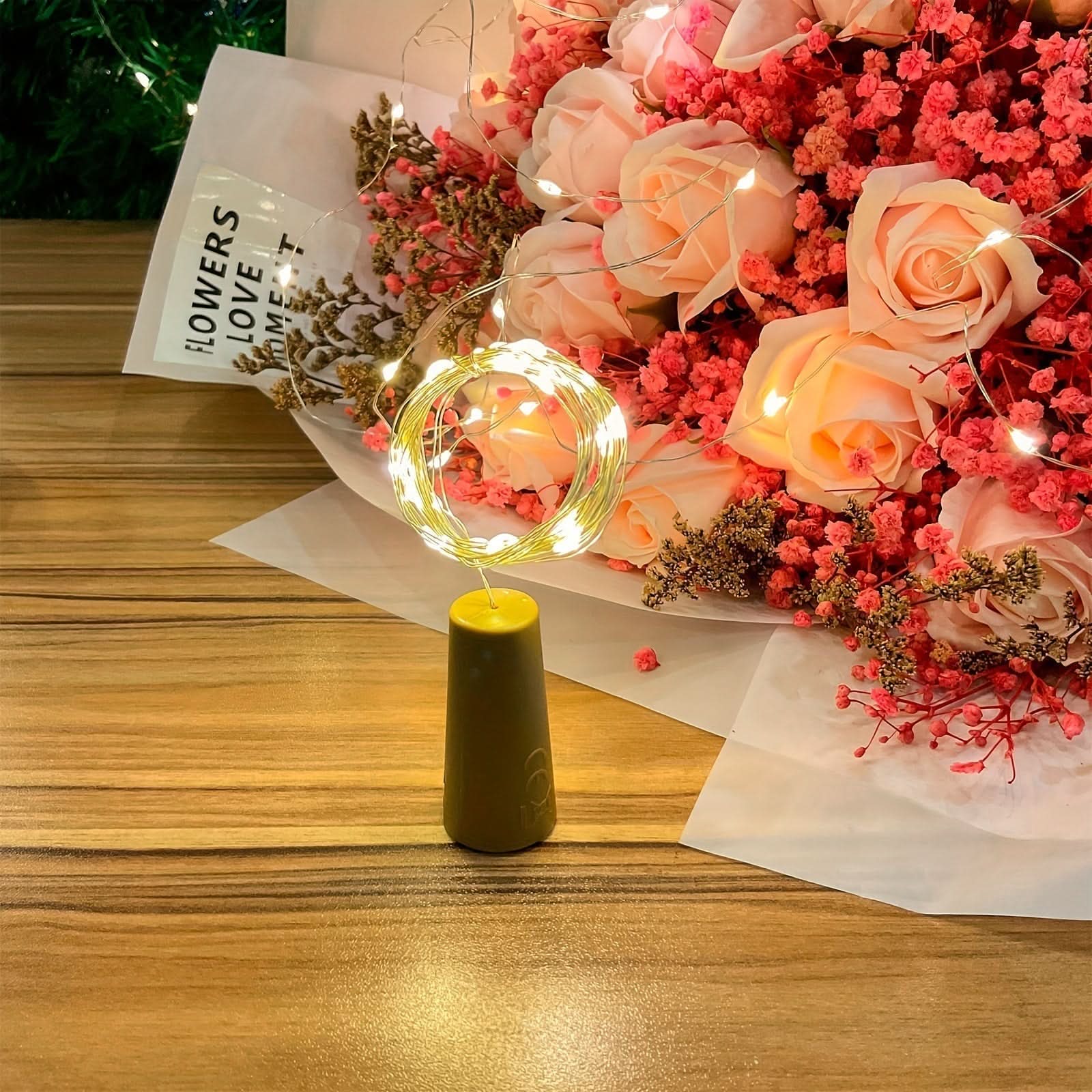 Luzes de garrafa de LED Natalina - Imagem 10