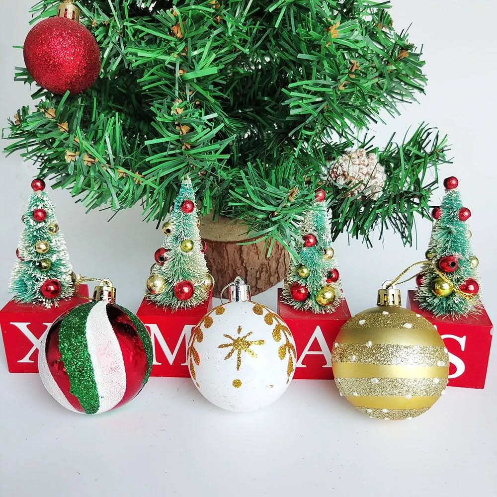 Kit 6 Peças Bolas De Natal - Imagem 4