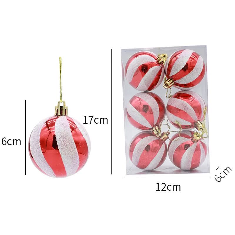 Kit 6 Peças Bolas De Natal - Imagem 8