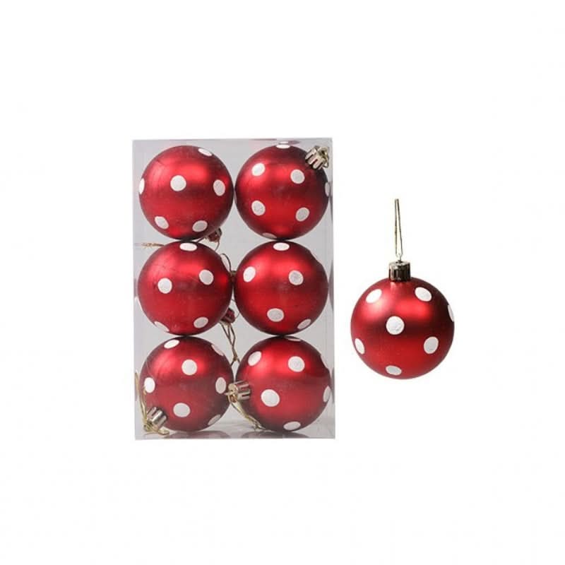 Kit 6 Peças Bolas De Natal - Imagem 10