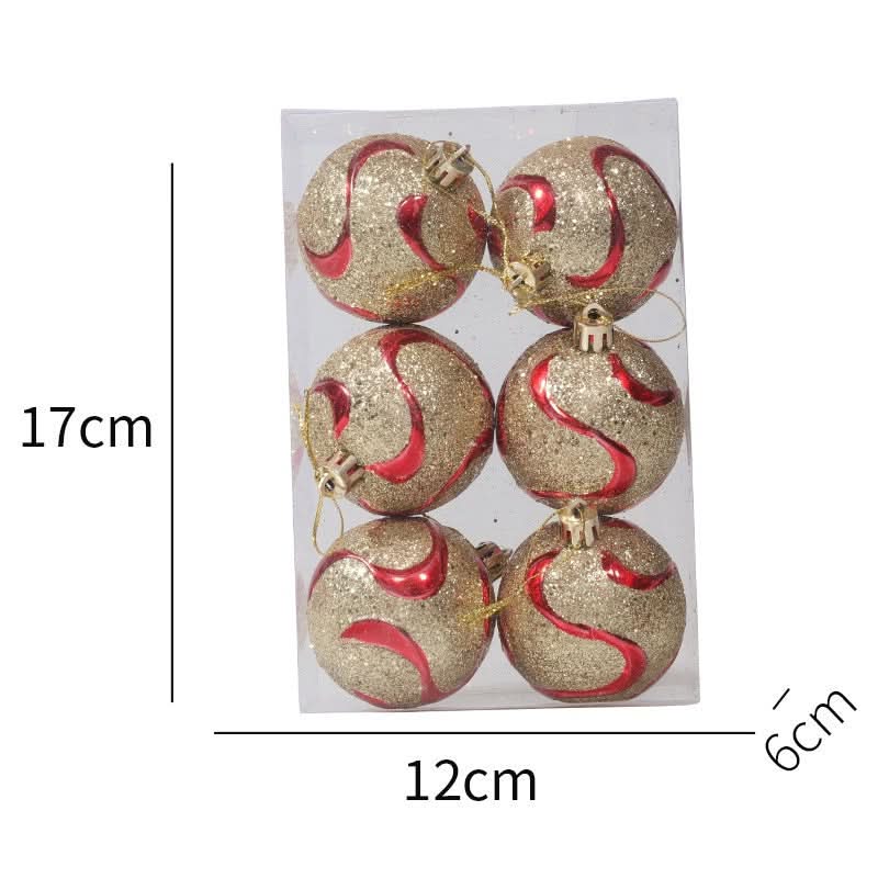 Kit 6 Peças Bolas De Natal - Imagem 16
