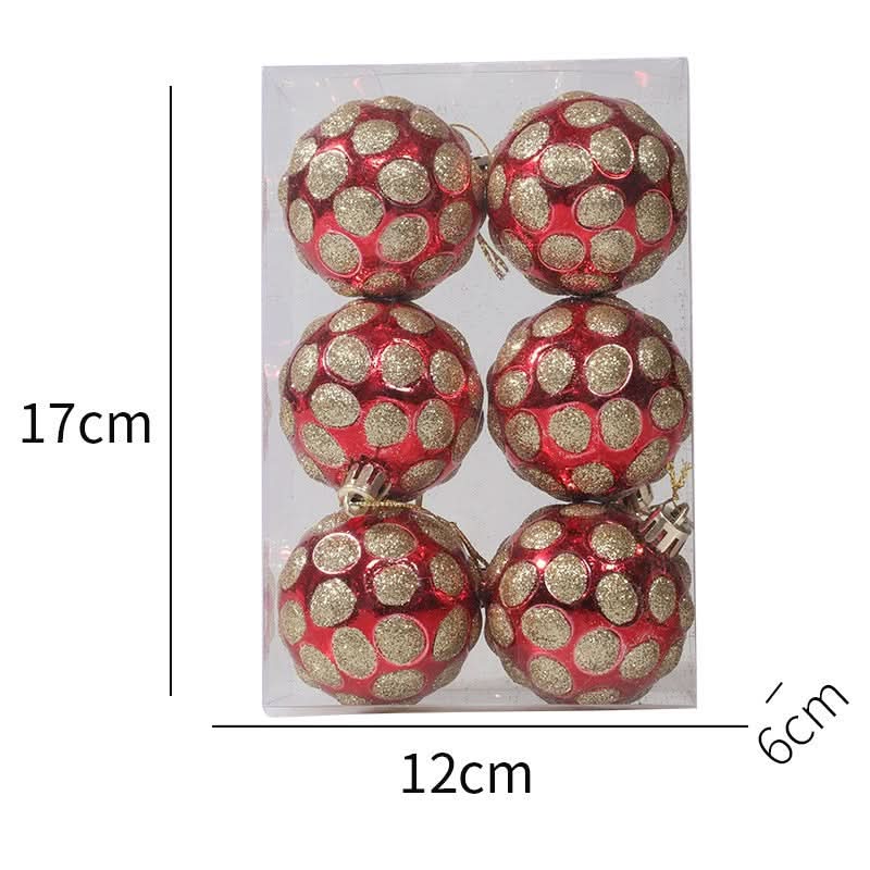 Kit 6 Peças Bolas De Natal - Imagem 6